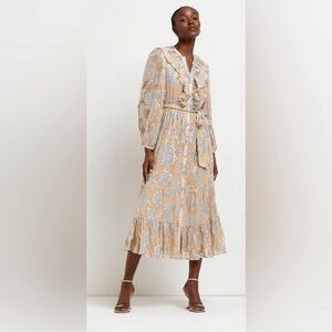 River Island Sparkle Midi Dress